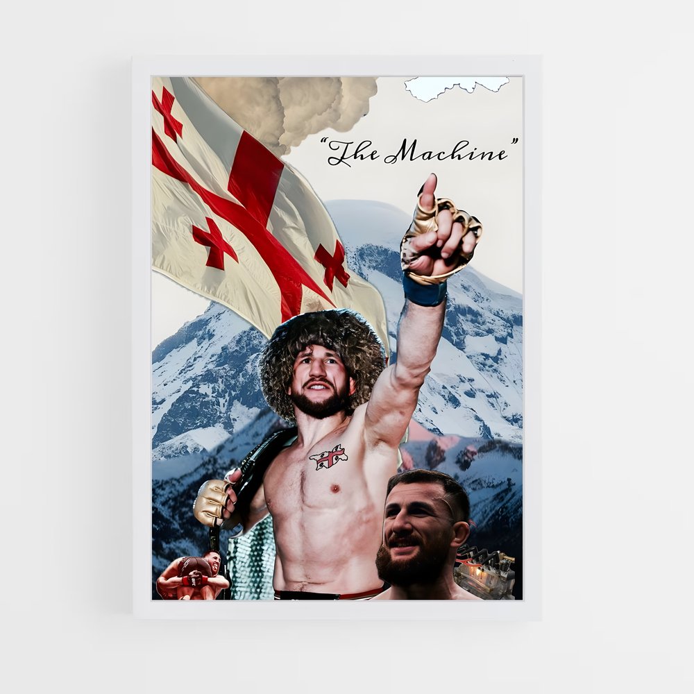 Poster L'Honneur du Lutteur – affiche MMA (vue 3)